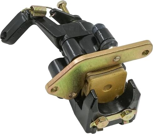 Caltric Rear Brake Caliper with Pads Compatible with Yamaha Raptor 660R YFM660R 2001 2002 2003 2004 2005 in Saudi Arabia