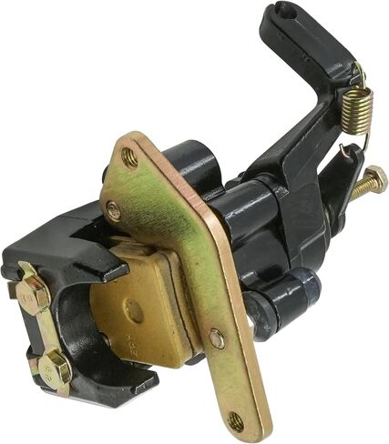 Caltric Rear Brake Caliper with Pads Compatible with Yamaha Raptor 660R YFM660R 2001 2002 2003 2004 2005 in Saudi Arabia