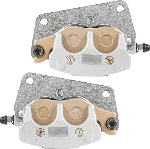 Caltric Front Left and Right Brake Caliper with Pad Compatible with Yamaha Raptor 700 700R YFM700R 2006-2021 / YFZ 450 YFZ450R YFZ450X 2004-2025 in Saudi Arabia