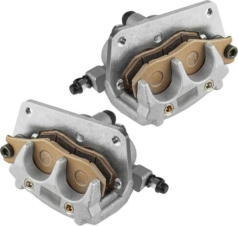 Caltric Front Left and Right Brake Caliper with Pad Compatible with Yamaha Raptor 700 700R YFM700R 2006-2021 / YFZ 450 YFZ450R YFZ450X 2004-2025 in Saudi Arabia