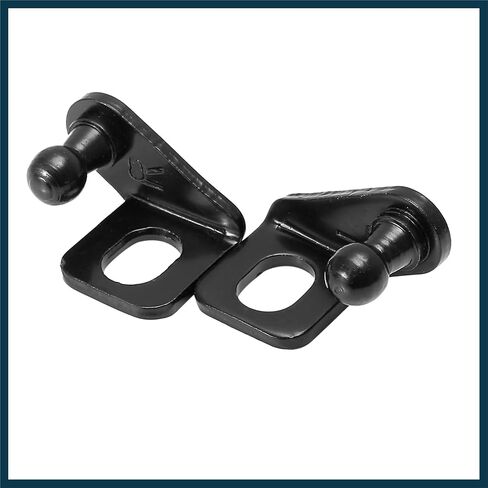 1 Pair 10mm Car Ball Studs Mounting Brackets Black for Gas Struts Shocks 35x26x20mm Automotive Parts in Saudi Arabia