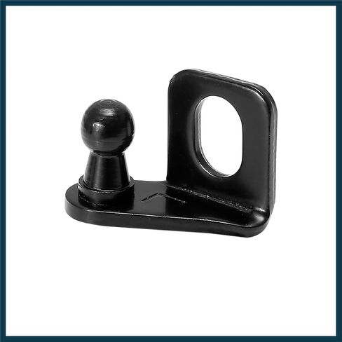 1 Pair 10mm Car Ball Studs Mounting Brackets Black for Gas Struts Shocks 35x26x20mm Automotive Parts in Saudi Arabia