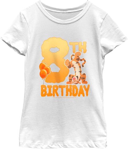 Disney Girl's 8th Bday Tigger T-Shirt in Saudi Arabia
