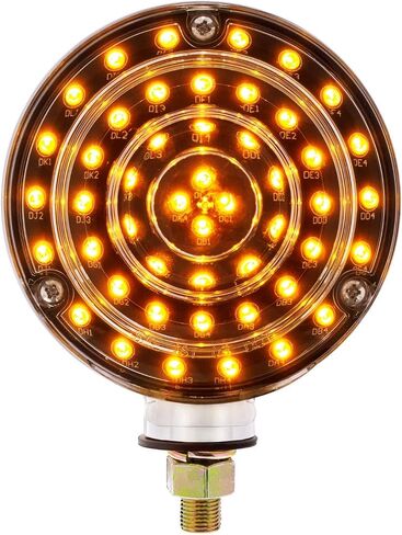 UNITED PACIFIC 38114 Double Face Turn Signal Light, 88 LED, Amber & Red LED/Clear Lens in Saudi Arabia