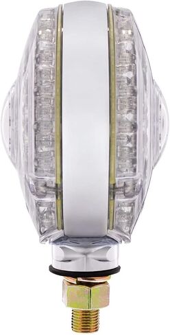 UNITED PACIFIC 38114 Double Face Turn Signal Light, 88 LED, Amber & Red LED/Clear Lens in Saudi Arabia