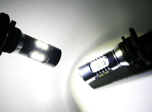 iJDMTOY Amber Yellow Error Free PH24WY SPH24 12272 Replacement Bulbs Compatible With Audi Cadillac GMC,etc As Front Turn Signal Lights in Saudi Arabia