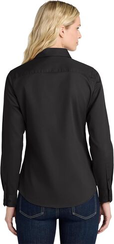 Joe's USA Ladies Long Sleeve Wrinkle Resistant Easy Care Shirts in 28 Colors. Sizes XS-6XL in Saudi Arabia