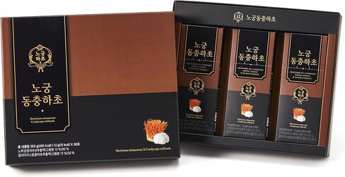 [نوغونغ هاتشو] كوردليون - مكمل فطر كورديسيبس وعرف الأسد - يدعم الطاقة الطبيعية والجهاز المناعي - 30 عصا مستخلصة عشبية in Saudi Arabia