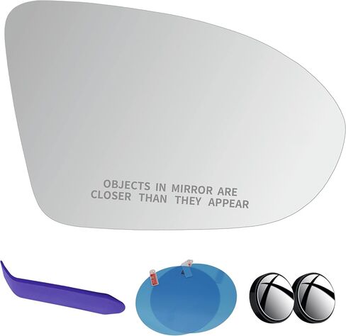 EAP Passenger Side Mirror Glass Compatible with Chevrolet Cruze 2016-2019, Heated, 39123329 39123331 GM1325183 GM1325184 in Saudi Arabia