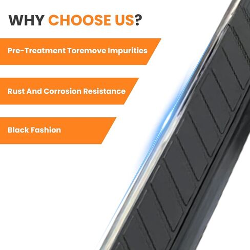 Running Boards & Steps for Jeep Grand Cherokee 2011 2012 2013 2014 2015 2016 2017 2018 2019 2020 2021 Aluminum Side Steps with Brackets, 2 PCS Black Running Boards Right Left Side Step Rail Nerf Bars in Saudi Arabia