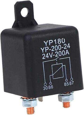 High Current 4 Pin Car Relay 12V 24V 200A 120A 100A Car Truck Motor Automotive Relay Continuous Type Automotive Car Relays(24V 200A) in Saudi Arabia