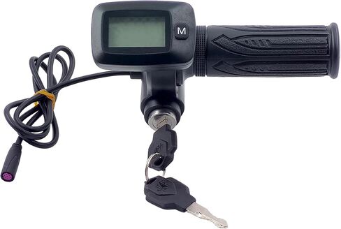 Ebike Speedometer Throttle,with M Button Version Integrated Display Throttle,Compatible with Tutto Tutti Soleil 01 Electric Motorcycle in Saudi Arabia