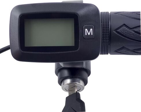 Ebike Speedometer Throttle,with M Button Version Integrated Display Throttle,Compatible with Tutto Tutti Soleil 01 Electric Motorcycle in Saudi Arabia