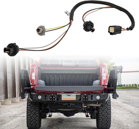 23126521 Tail Lamp Wiring Harness Fits for Chevy Colorado 2015-2022, for GMC Canyon 2015-2022, Tail Light Wiring Harness Rear-Socket & Wire Right, Replace# 23126521 in Saudi Arabia