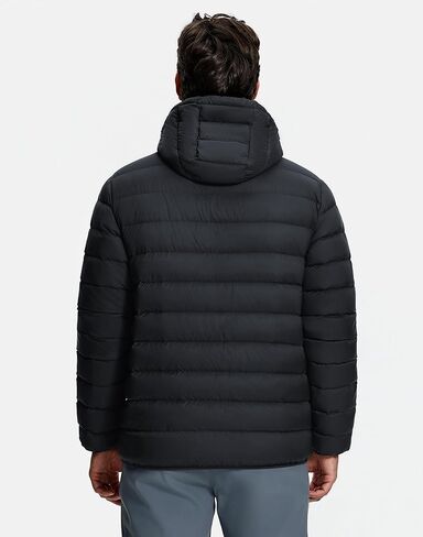 Pioneer Camp Men's Down Puffer Jacket with Hood Lightweight Packable Warm Insulated Thermal Puffy Winter Coat Ski Travel in Saudi Arabia