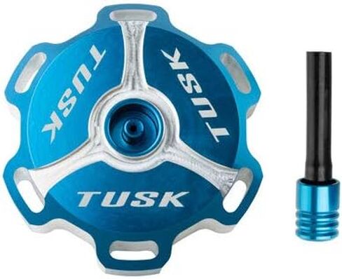 غطاء غاز من الألومنيوم من Tusk Billet باللون الأزرق مصنوع من أجل Yamaha BLASTER 200 1988-2006 in Saudi Arabia