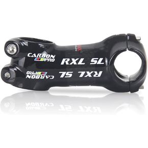 RXL SL 25.4 جذع ألياف الكربون جذع 6 درجات جذع دراجة جبلية جذع دراجة جبلية درجة 6 لدراجة الطريق دراجة جبلية سوداء 50 60 70 80 مم in Kuwait