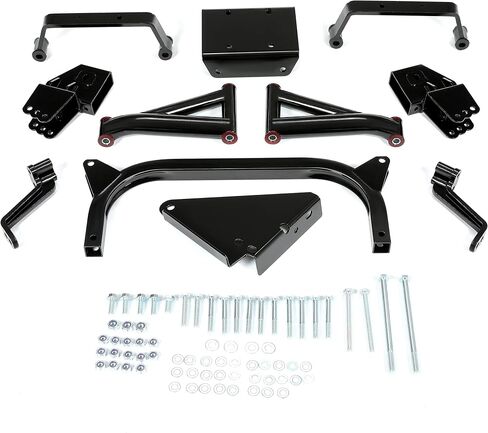 KUAFU 6 "A-Arm Lift Kit متوافق مع 2003-2007 Yamaha G22 GAS أو عربة الجولف الكهربائية الفولاذية السوداء شديدة التحمل in Saudi Arabia