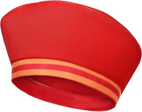 Cartoon Costume Accessories Red Velvet Retro Hat for Men Women Halloween Cosplay Outfit in Saudi Arabia