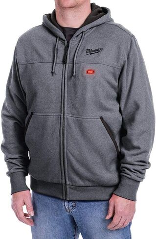 Milwaukee Heated Hoodie KIT M12 12V Lithium-Ion (Extra Large, Gray) in Saudi Arabia
