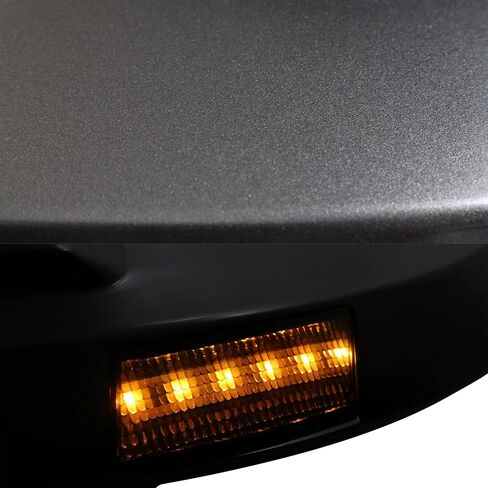 IKON MOTORSPORTS, Fender Flares Compatible With 2021-2024 Ford F-150 (Not Fits Raptor and Lightning Models), R Style Wheel Cover Fender Trim Mud Guards 4PC Set Grey PP Injection in Saudi Arabia
