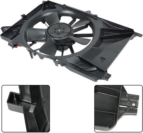 labwork Radiator Cooling Fan Replacement for Compass 2.4L 2017-2021 68249185AD 68249185AB in Saudi Arabia