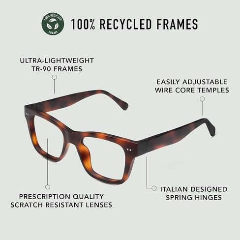 LOOK OPTIC Cosmo Progressive Reader-Stylish Unisex Reading Glasses, Prescription-Quality in Kuwait