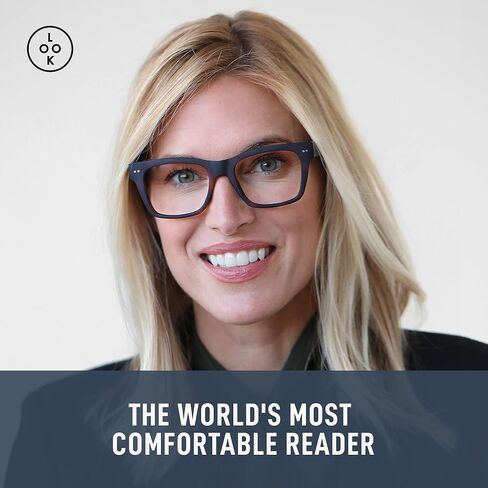 LOOK OPTIC Cosmo Progressive Reader-Stylish Unisex Reading Glasses, Prescription-Quality in Kuwait