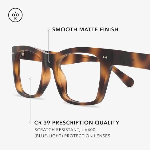 LOOK OPTIC Cosmo Progressive Reader-Stylish Unisex Reading Glasses, Prescription-Quality in Kuwait