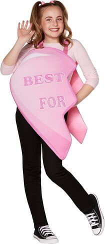 Spirit Halloween Kids BFF Candy Heart Costume | Couples Costumes | Valentine's Day Candy Suit in Kuwait