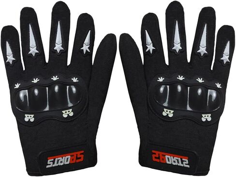 Kids Dirt Bike Gloves, Pro-Grade Protection for Children's Mini Motorcycle, BMX, ATV, MTB - Breathable Full Finger Cycling Gloves in Saudi Arabia