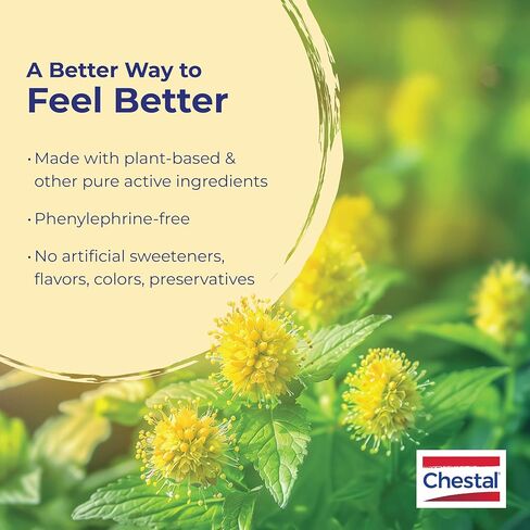 Chestal Adult Cold & Cough Pellets for Nasal & Chest Congestion, Fitful Cough, Sneezing, Occasional Minor Sore Throat, and Runny or Stuffy Nose - 2 Count (160 Pellets) in Saudi Arabia
