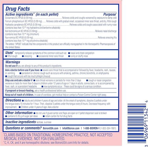 Chestal Adult Cold & Cough Pellets for Nasal & Chest Congestion, Fitful Cough, Sneezing, Occasional Minor Sore Throat, and Runny or Stuffy Nose - 2 Count (160 Pellets) in Saudi Arabia