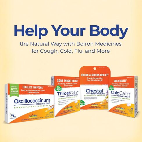 Chestal Adult Cold & Cough Pellets for Nasal & Chest Congestion, Fitful Cough, Sneezing, Occasional Minor Sore Throat, and Runny or Stuffy Nose - 2 Count (160 Pellets) in Saudi Arabia