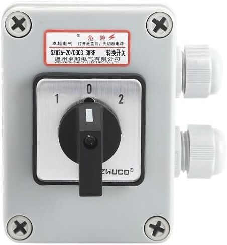 SZW26/LW26-20 D303.3 20A 3-Pole Universal مفتاح تحويل الكامة الدوارة in Saudi Arabia