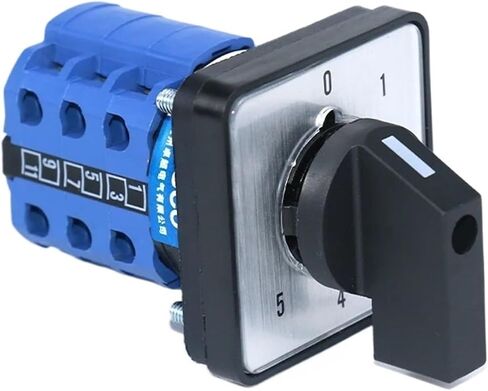 SZW26/LW26-20 20A Control Rotary Switch Cam Switch 64X64 48X48 mm(64X64mm) in Saudi Arabia