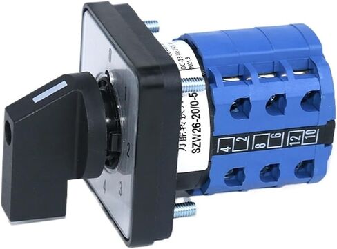SZW26/LW26-20 20A Control Rotary Switch Cam Switch 64X64 48X48 mm(64X64mm) in Saudi Arabia