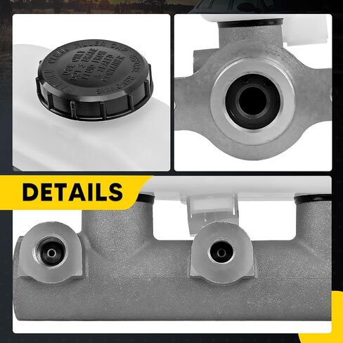 E6TZ2140A Brake Master Cylinder with Reservoir and Sensor Compatible with Ford Ranger 1986-1990, Bronco II 1986-1990, Replace# M39567, E6TZ2140A, E6TZ-2140-A in Saudi Arabia