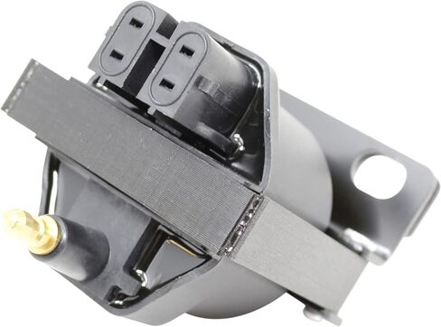 DRAGON FIRE PERFORMANCE EST Ignition Coil with CORRECT BRACKET Compatible with Mercruiser Volvo Penta OMC 3.0L 4.3L V6 & 5.0L 5.7L 7.4L 8.2L V8 EST Delco Ignition Replaces 898253T27,817378T, 3854002 in Saudi Arabia