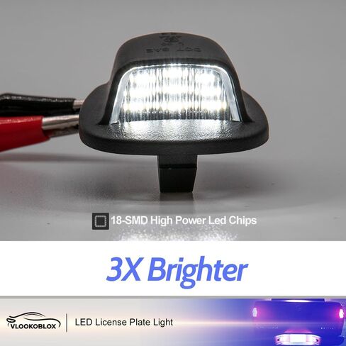 مجموعة مصابيح لوحة الترخيص LED لـ 1999-2004 Nissan Xterra، 1998-2004 Nissan Frontier، مجموعة مصابيح LED بديلة 6000K زينون بيضاء خالية من الأخطاء in Saudi Arabia