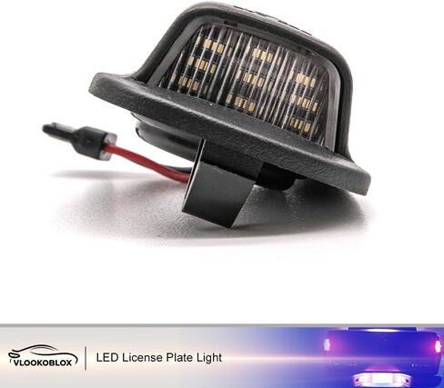 مجموعة مصابيح لوحة الترخيص LED لـ 1999-2004 Nissan Xterra، 1998-2004 Nissan Frontier، مجموعة مصابيح LED بديلة 6000K زينون بيضاء خالية من الأخطاء in Saudi Arabia