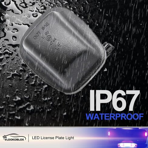 مجموعة مصابيح لوحة الترخيص LED لـ 1999-2004 Nissan Xterra، 1998-2004 Nissan Frontier، مجموعة مصابيح LED بديلة 6000K زينون بيضاء خالية من الأخطاء in Saudi Arabia