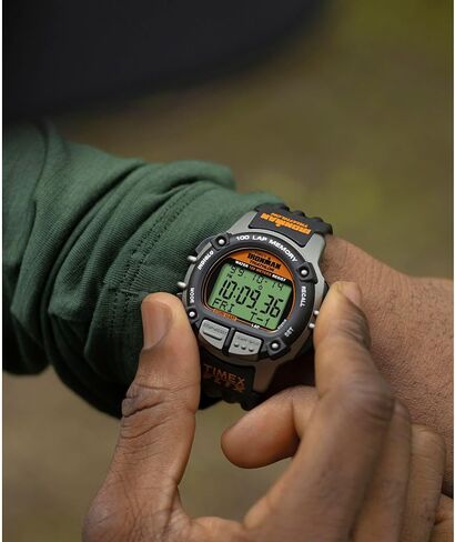 Timex Men's Ironman Triathlon Flix 100 Lap 42mm Watch in Saudi Arabia