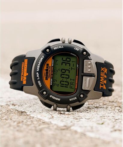 Timex Men's Ironman Triathlon Flix 100 Lap 42mm Watch in Saudi Arabia