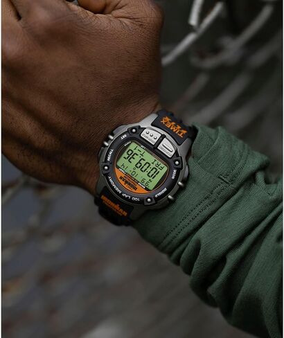 Timex Men's Ironman Triathlon Flix 100 Lap 42mm Watch in Saudi Arabia