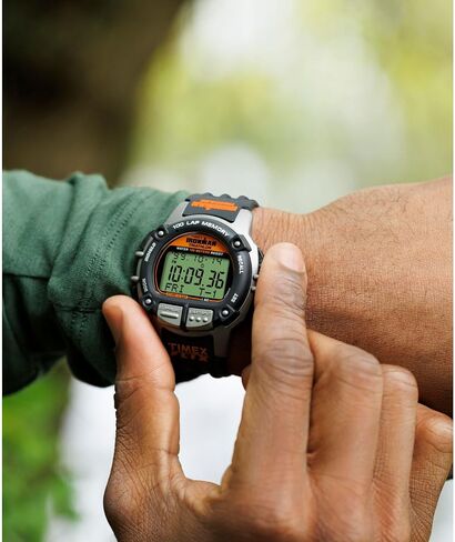 Timex Men's Ironman Triathlon Flix 100 Lap 42mm Watch in Saudi Arabia