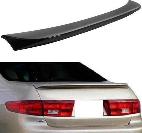 Rear Trunk Car Spoiler Wing ABS Glossy Black Replacement for Honda Accord 2003-2005 in Saudi Arabia