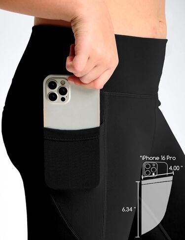 عبوة من 5 سراويل ضيقة رياضية للفتيات مع جيوب، سراويل يوجا بطول الكاحل لملابس أطفال المدارس in Kuwait