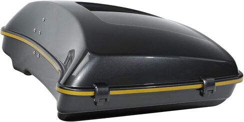 Gold/Black Geometric Shape Fade ABS 5.5" Razor Trunk Fit For Harley 2014-2025 Touring CVO Road King Street Glide Electra Glide Ultra Limited Pack in Saudi Arabia