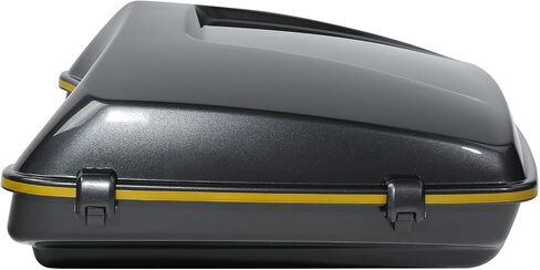 Gold/Black Geometric Shape Fade ABS 5.5" Razor Trunk Fit For Harley 2014-2025 Touring CVO Road King Street Glide Electra Glide Ultra Limited Pack in Saudi Arabia